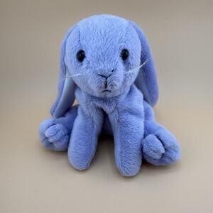Cutest lt Purple Plush Easter Bunny Zangeen Beanie VTG 1996🐰🐣🐇 rare Huggable